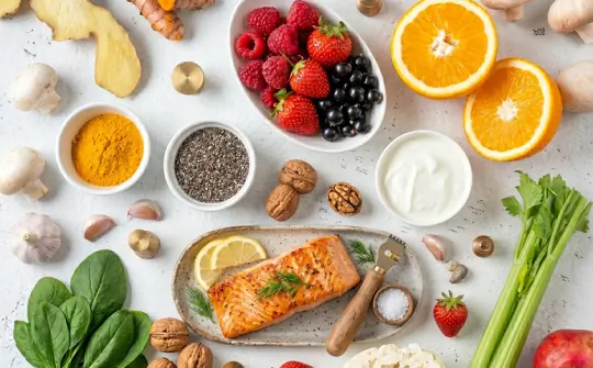 Anti-inflammatory ingredients and recipes that support lymphatic health
