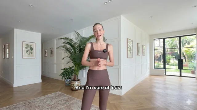 Carlotta Gagna explaining why she created Pilates Linfodrenante and what to expect in the first week