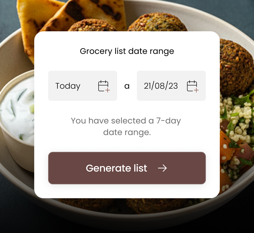 You always know what<br />and when to eat