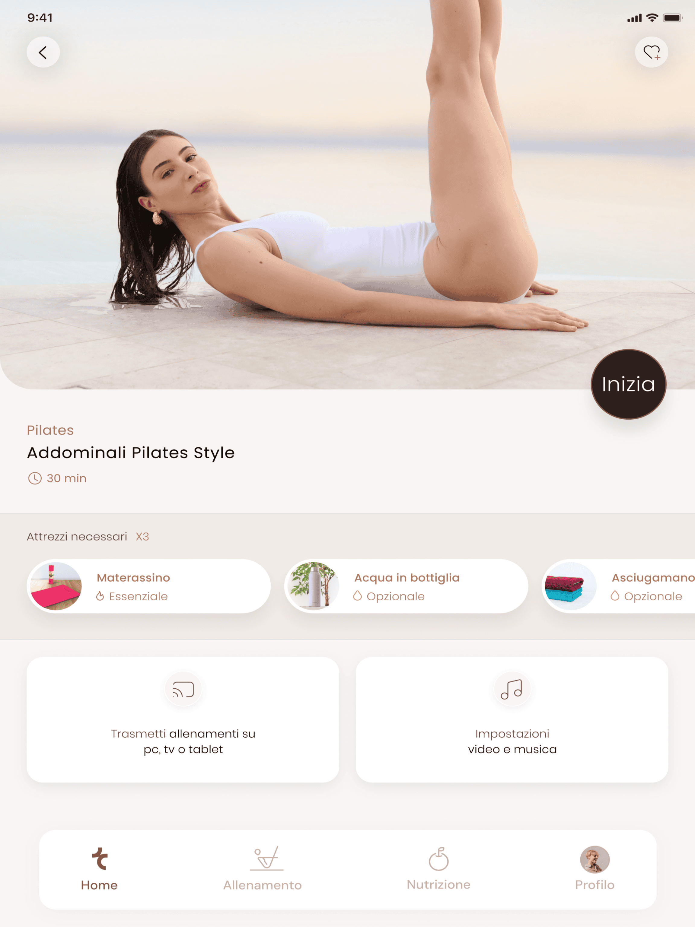 iPad app content