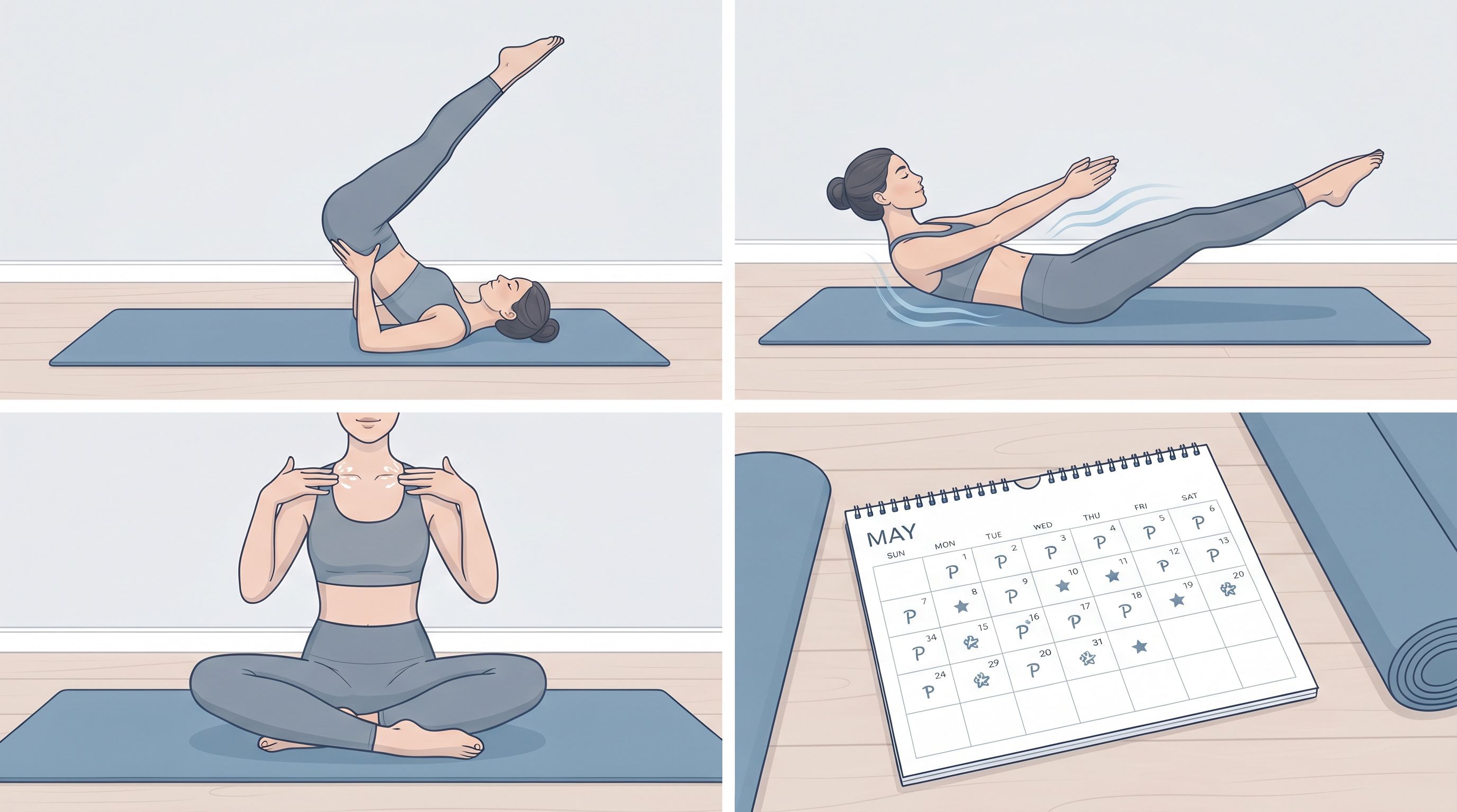 I 4 vincoli meccanici per cui il Pilates Linfodrenante è un metodo che richiede esclusivamente il tappetino e non un Reformer