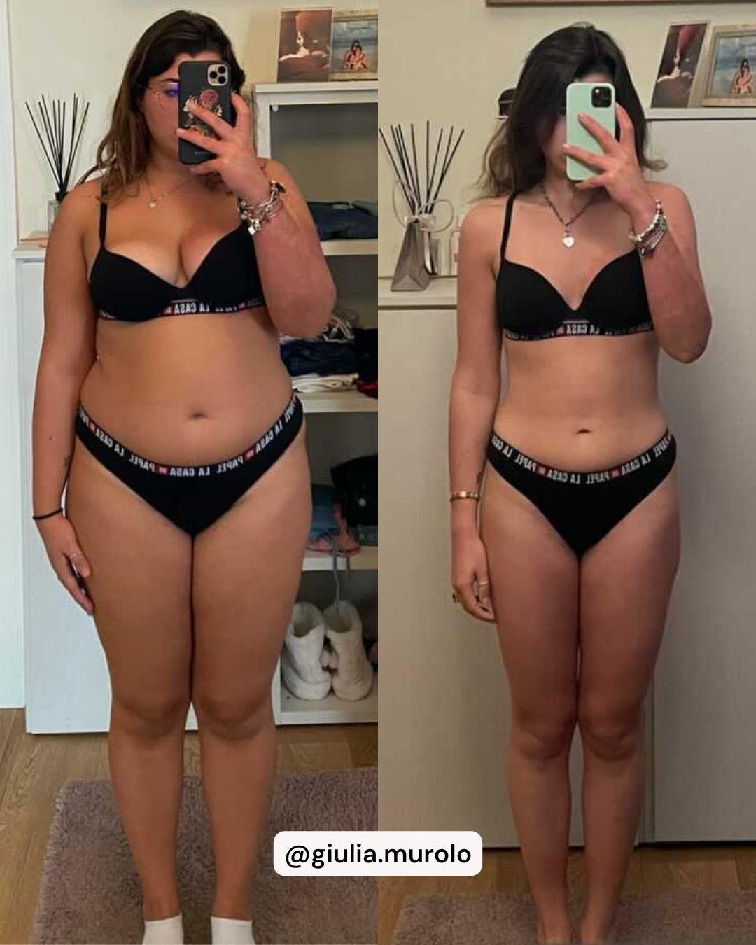 Trasformazione di Giulia: 28kg persi in 9 mesi grazie al Pilates Linfodrenante