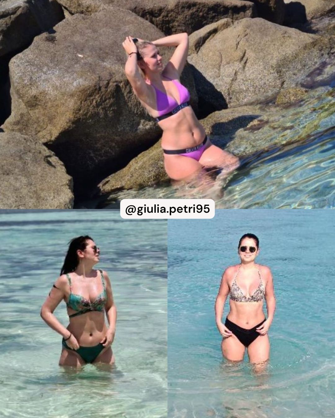 Trasformazione di Giulia in 3 anni di Pilates Linfodrenante
