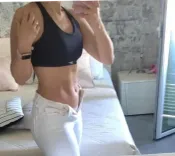 Before and after with Traininpink