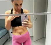 Before and after with Traininpink